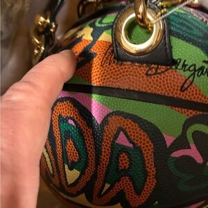 ANDREA BERGART ART FESTIVAL  MIAMI GARDENS BASKETBALL BAG! NEW with tag attached